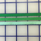 Ribbon on Horsehair - 1-inch Ombre Green